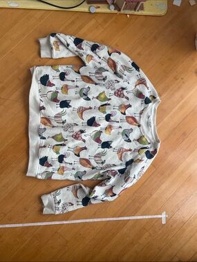 Women's Chicken Assorted Sweatshirt White